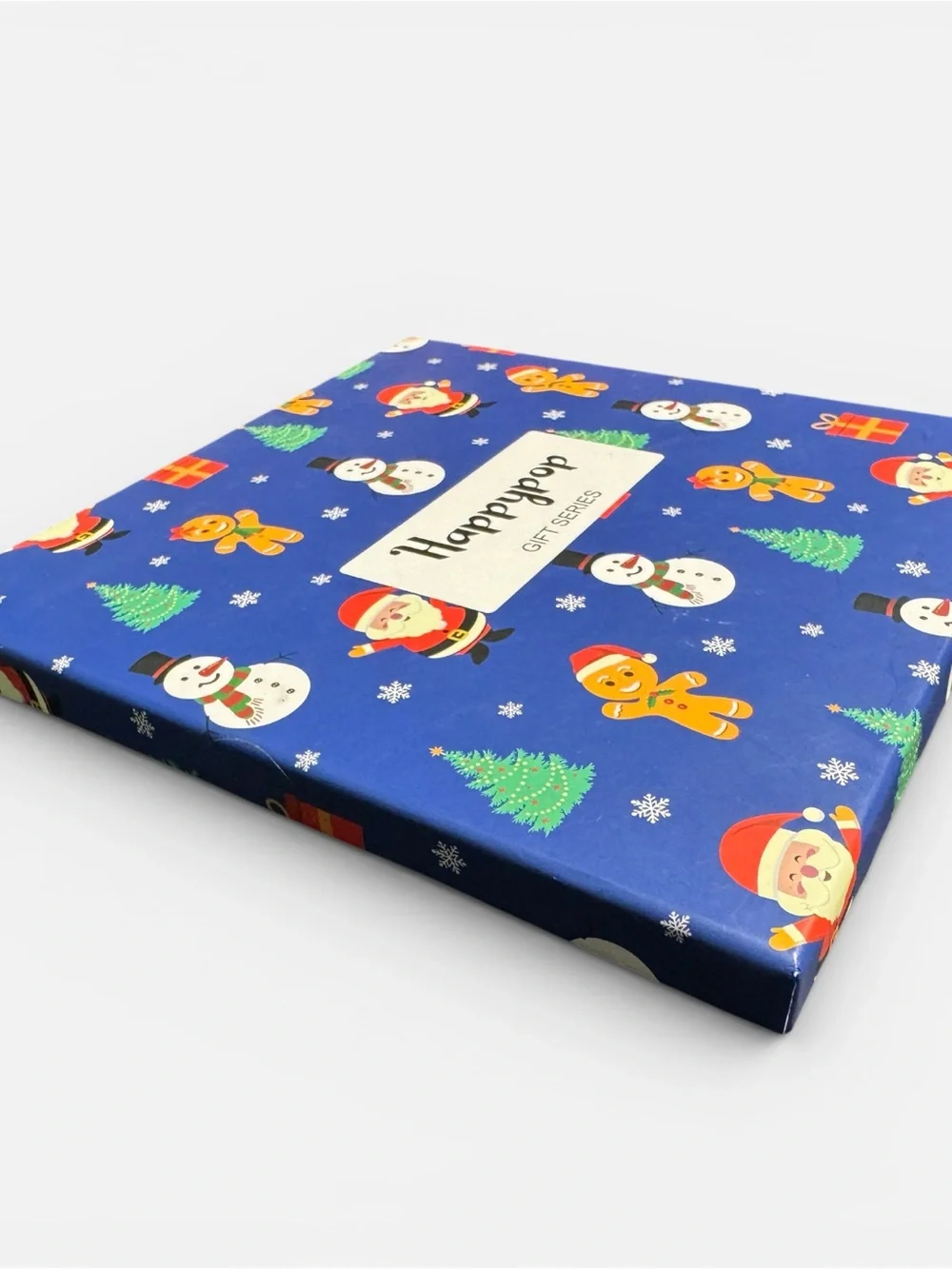 NWT Kids Santa Christmas Socks Gift Box XL 10-12Y Funny Holiday Socks